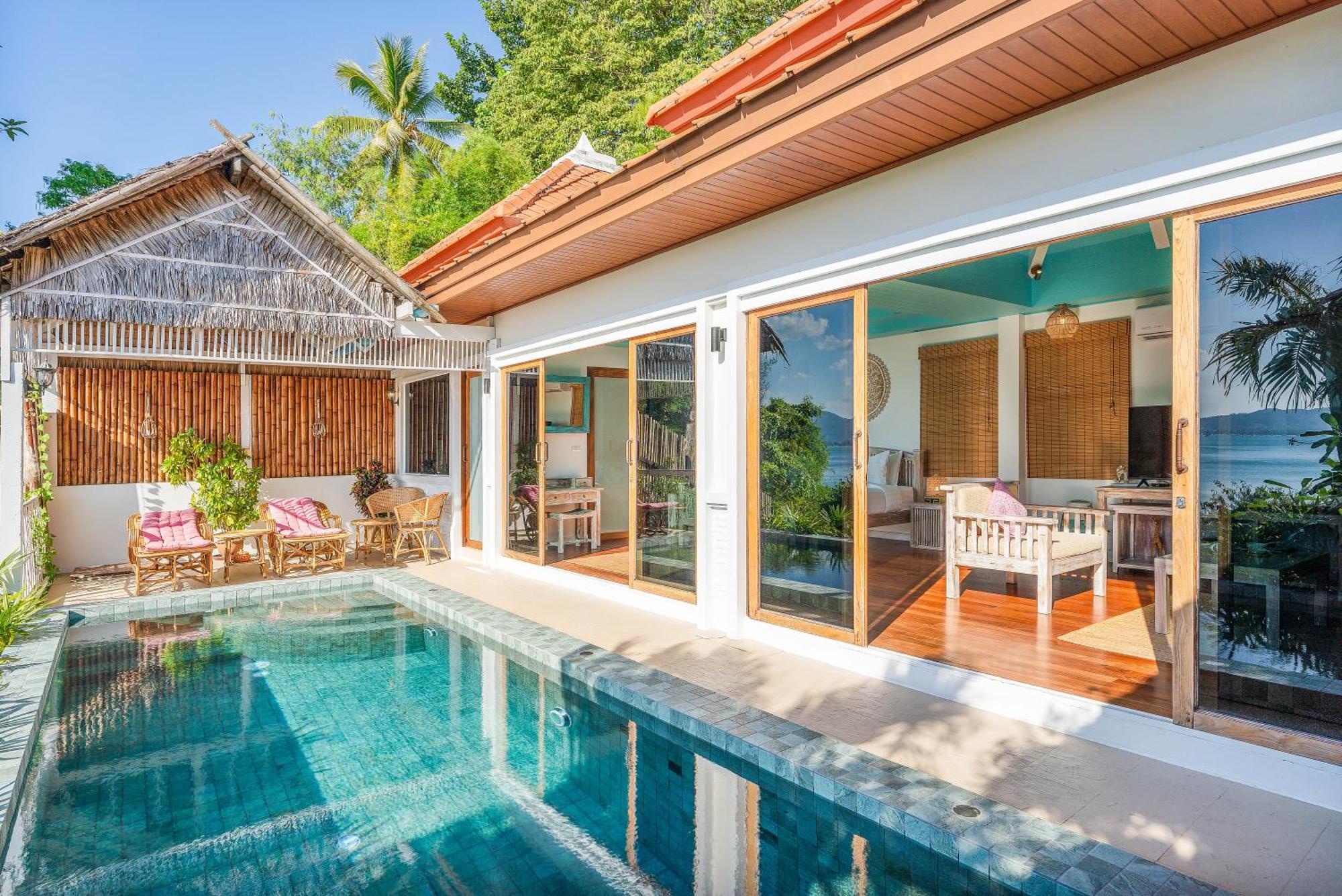 Soul Villas - Beachfront Private Pool Villas, Phuket Nature Retreat Panwa Beach Exteriör bild
