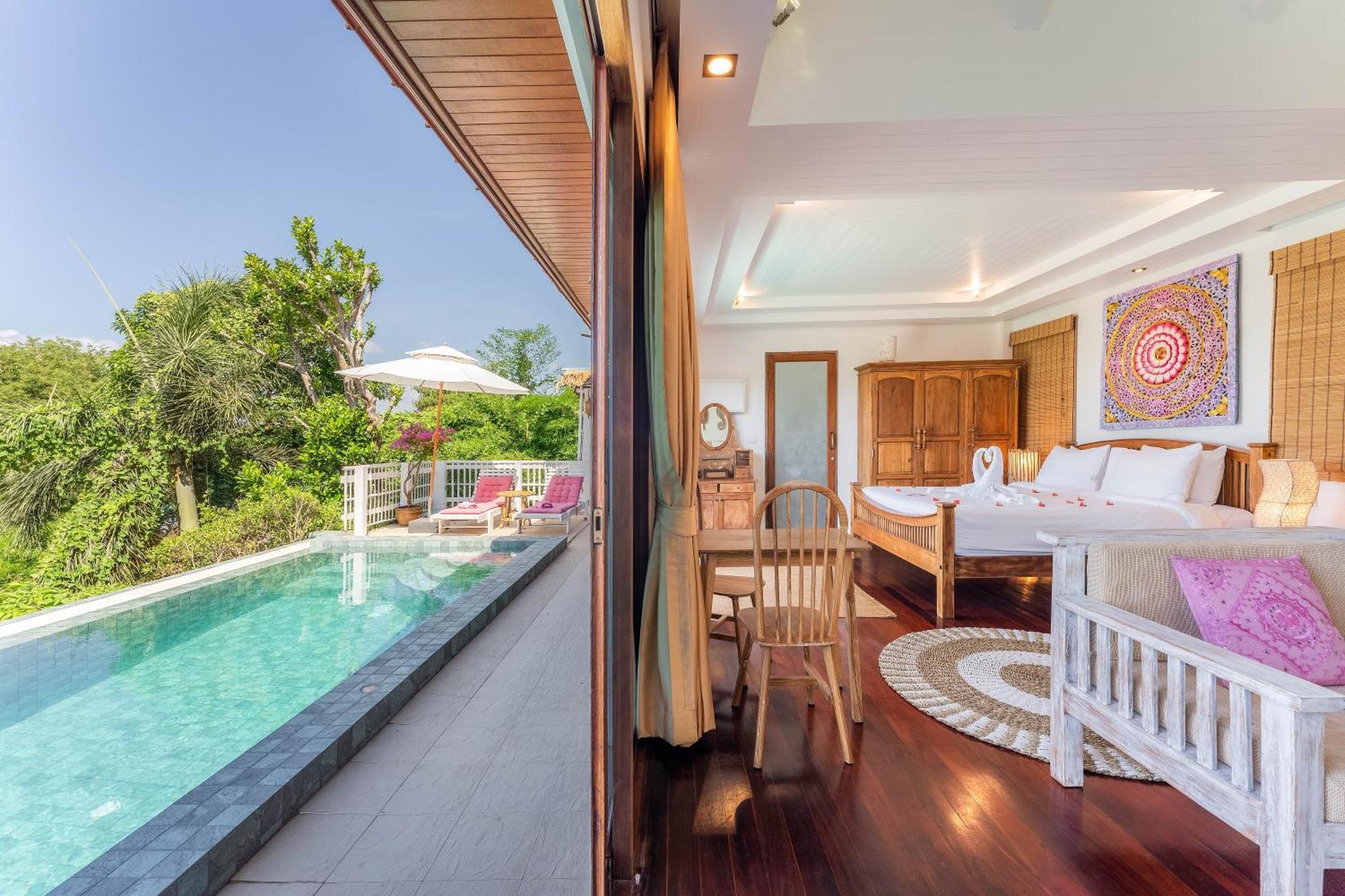 Soul Villas - Beachfront Private Pool Villas, Phuket Nature Retreat Panwa Beach Exteriör bild