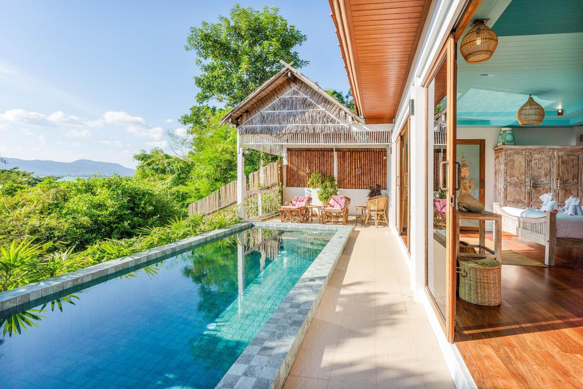 Soul Villas - Beachfront Private Pool Villas, Phuket Nature Retreat Panwa Beach Exteriör bild
